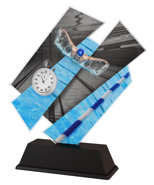 Acrylpokal Schwimmen Acrylpokal Schwimmen